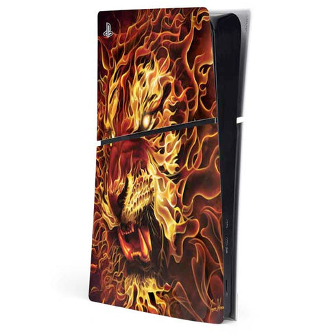 Fire Tiger by Tom Wood PlayStation PS5 Skins